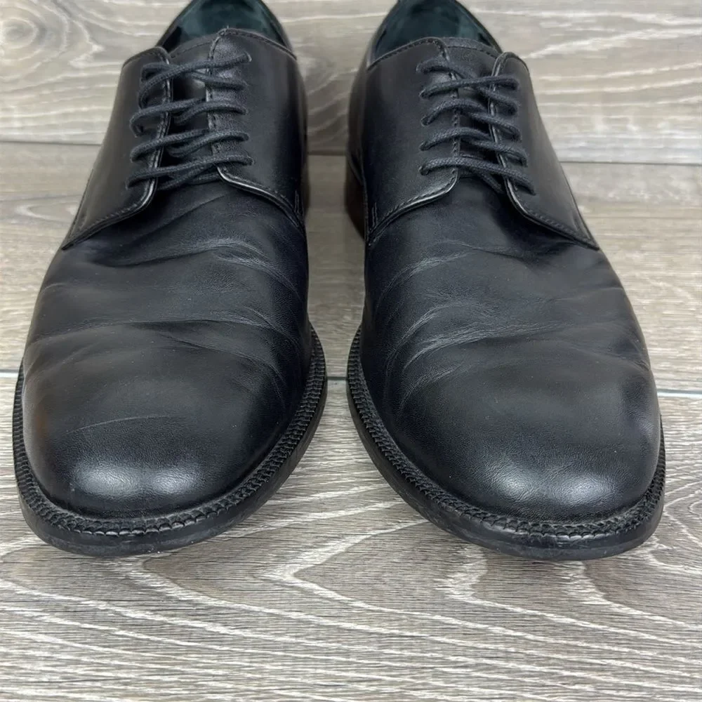 Cole Haan x Nike Air Men’s Sz 10.5M Black Leather Lace Up Classic Oxfords